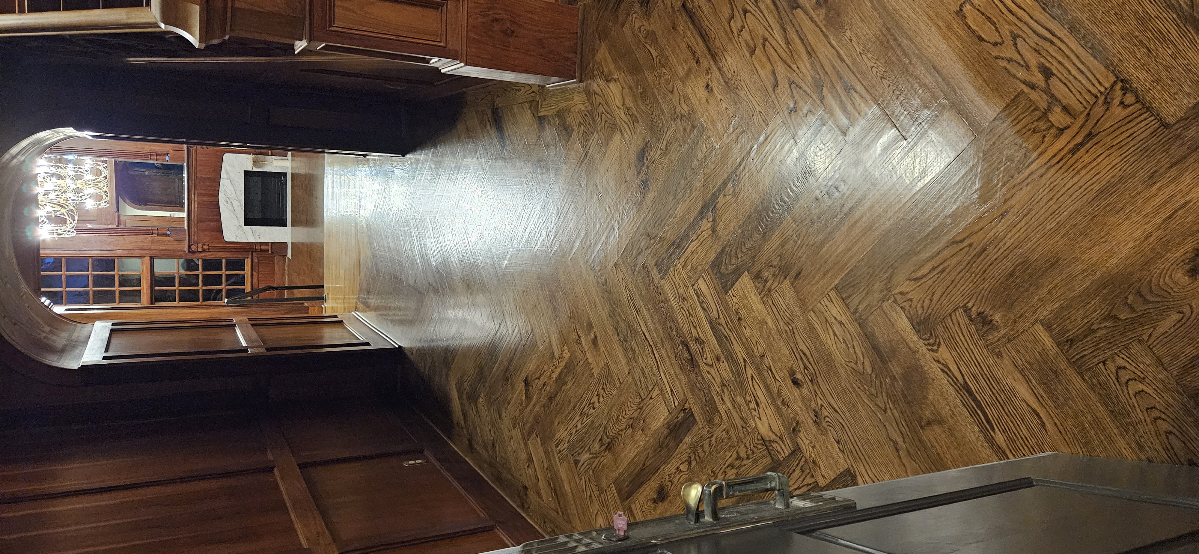 New hardwood installation — 2023